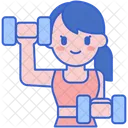 Gym Exercise  Icon