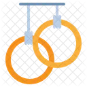 Gymnastic Ring Rope Symbol