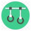 Gymnastic Rings Acrobat Icon