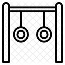 체조 링 크로스핏 링 스테디 링 아이콘