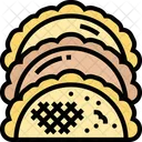 Gyoza Dumpling Vegetables Icon