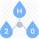 H 2 O  アイコン