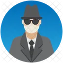 Hacker Hacktivist Drudge Icon