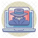 Hacker Anonymous Spy Icon