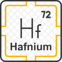 Hafnium Preodic Table Preodic Elements Icon