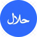 Halal Islamic Religious Icon