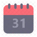 Halloween Date Calendar Icon