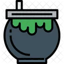 Halloween Cauldron Holiday Icon