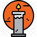 Halloween Candle Holiday Icon