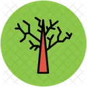 Halloween Muertos Arbol Icono