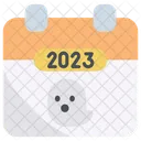 Halloween 2023 Calendar Icon