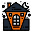 Halloween Castle Scary Castle Haunted Castle Icon