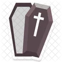 Halloween Coffin Halloween Casket Dreadful Icon