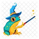 Frog Magic Halloween Frog Witch Frog アイコン