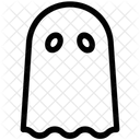 할로윈 유령 무섭고 두려운 아이콘