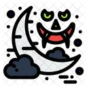 Halloween Night Scary Night Halloween Icon