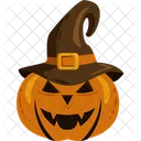 Pumpkin Halloween Monster Icon