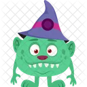 Witch Creepy Scary Icon