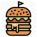 Hamburguer Burguer Food Icon