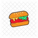 Hamburguesa  Icono