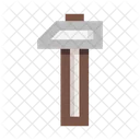 Hammer Tool Construction Icon