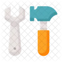 Hammer And Wrench Hammer Wrench Icon