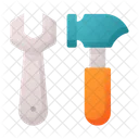 Hammer And Wrench Hammer Wrench Icon