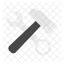 Hammer And Wrench  Icon