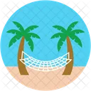 Hammock Palm Tree Icon