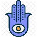 Hamsa Religion Hand Icon