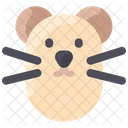 Spring Hamster Animal Icon