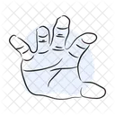 Hand Gesture Finger Icon