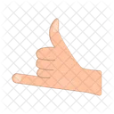 Hand Gesture Finger Icon