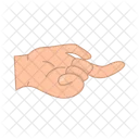 Hand Gesture Finger Icon