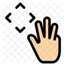 Hand Cursor  Icon