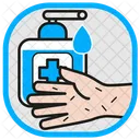 Handwash Washing Coronavirus Icon