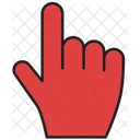 Hand Gesture Man Icon