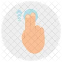 Move Up Finger Icon