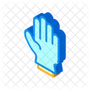 Protection Glove Isometric Icon