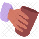 Hand Holding Coffee Hot Coffee Hot Beverage Icon