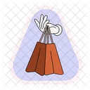 Holding Shopping Bag Shopping Icon