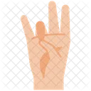 Hand Mudra  Icon