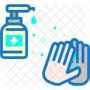 Washing Virus Clean Icon