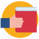 Handheld Book  Icon