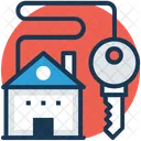 Home Key Down Icon