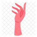 Hand Gesture Feminine Icon