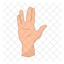 Hand Gesture Finger Icon