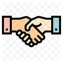 Handshake Business Relationship Icon