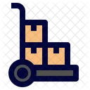 Handtruck Delivery Shipping Icon