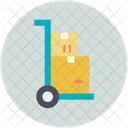 Handtruck Parcel Package Icon